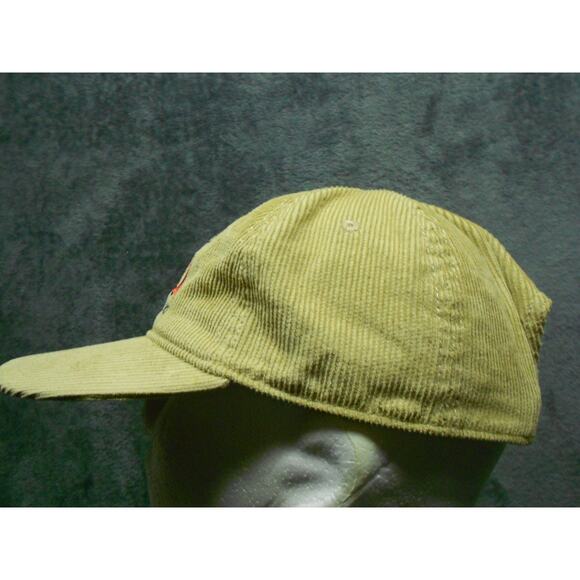 Coors Banquet Beer Hat Adult Mens Beige Corduroy Snap Back Cap Adjustable - Picture 2 of 6